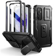 Páncélozott tok a Samsung Galaxy A35 5G, Dexnor Full Body (Two Frames), fekete