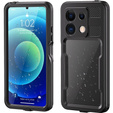 IP68 vízálló tok Xiaomi Redmi Note 13 5G, Redpepper, fekete