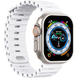 Pasek Silikonowy Ocean do Apple Watch 1/2/3/4/5/6/7/8/SE/ULTRA 42/44/45/49MM, Czarny