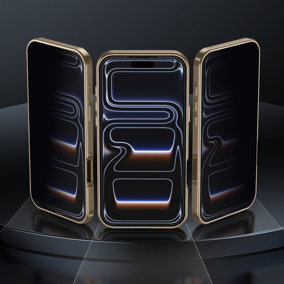 MagSafe-kompatibilis tok iPhone 17-hez, magánéletet védő üveggel