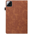 Tok Xiaomi Pad 7, Classic, tolltartóval, barna