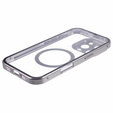 Magnetic Dual Glass MagSafe tok iPhone 16 Pro Max, titánium