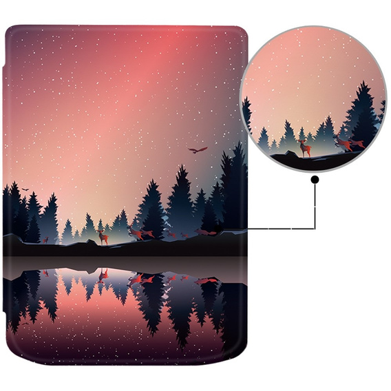 Tok PocketBook Verse / Verse Pro, Smartcase, evening landscape