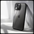 A Spigen tok iPhone 16 Pro Max, Ultra Hybrid, átlátszó / fekete + 9H edzett üveg