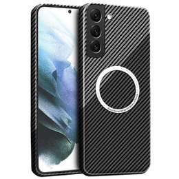 Telefontok a Samsung Galaxy S22, Magsafe Slim Carbon, fekete / szürke