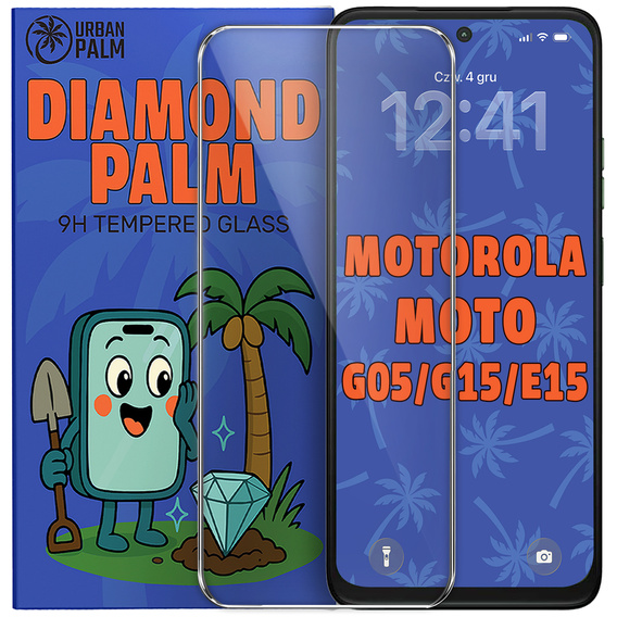 Diamond Palm edzett üveg Motorola Moto G05/G15/E15 készülékekhez