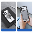 Dux Ducis tok iPhone 17 Pro-hoz, Skin X Pro, pánttal, MagSafe-hoz, fekete