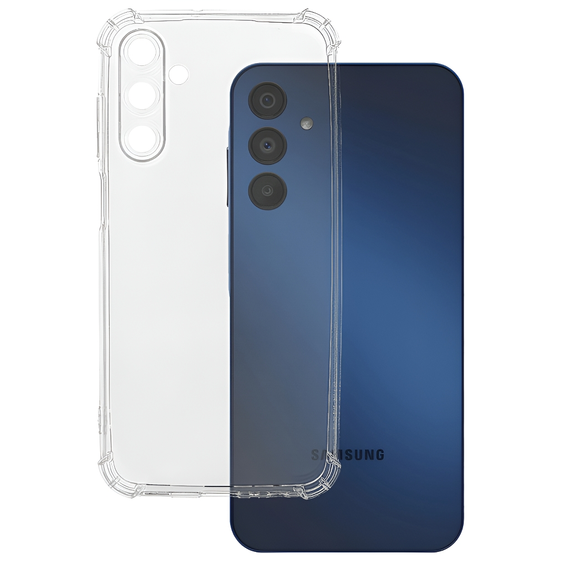 Tok Samsung Galaxy A54 5G, Anti-Shock, átlátszó + üveg 9H