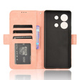 Pattintható tok a Infinix Zero 30 5G, Card Slot, rózsaszín