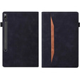 Tok Lenovo Tab P12 Pro 12.6, Classic, tolltartóval, fekete
