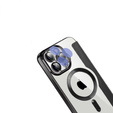 Pattintható tok a iPhone 13 Pro Max, RFID Wallet MagSafe CamShield, fekete