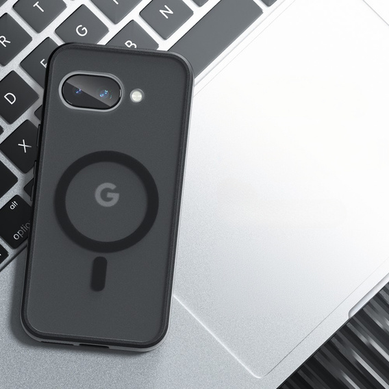 Tok Google Pixel 9A-hoz, MagSafe, ERBORD Matt Case, fekete