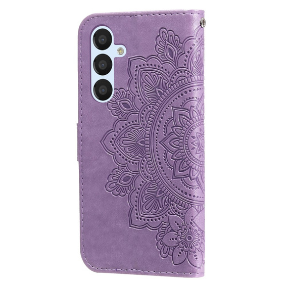 Pattintható tok a Samsung Galaxy A54 5G, Mandala Flower, lila