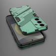 Tok Samsung Galaxy A36 5G, Military kickstand, zöld