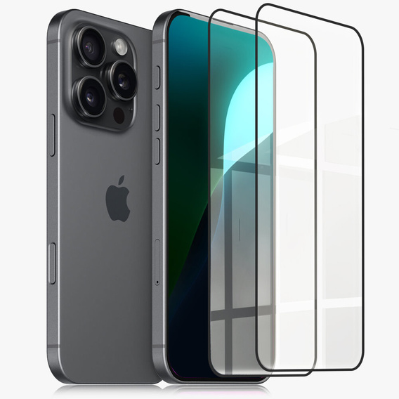 ERBORD 3D edzett üveg az iPhone 17 Pro / 17 / 16 Pro teljes képernyőjéhez