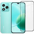 3D edzett üveg Honor 400 Lite készülékhez, fekete keret