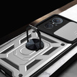 Telefontok a Huawei Nova 9 SE, CamShield Slide, ezüst