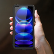 IP68 vízálló tok Xiaomi Redmi Note 12 Pro 5G, Redpepper, fekete