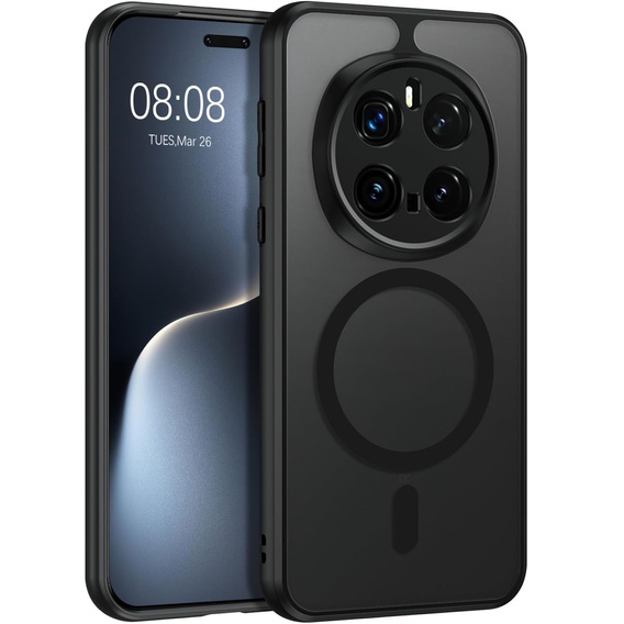 Tok Honor Magic 7 Pro-hoz, MagSafe, ERBORD Matt Case, fekete