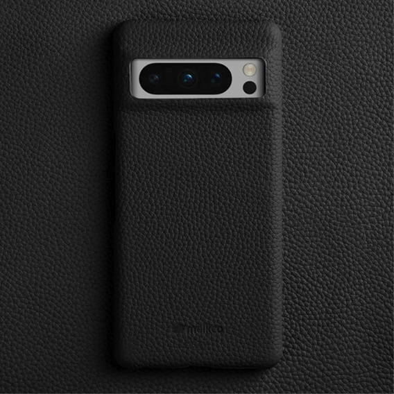 MELKCO tok Google Pixel 8 Pro készülékhez, bőr, MagSafe, fekete