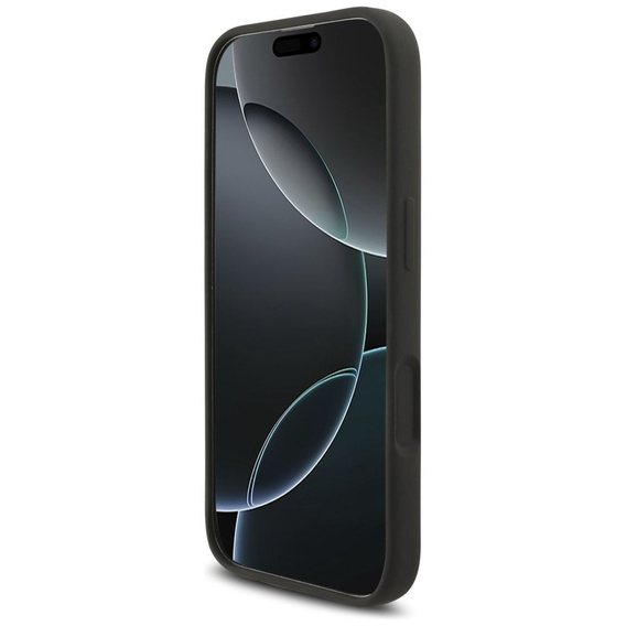 Karl Lagerfeld szilikon testgyűrűs MagSafe tok Apple iPhone 17-hez