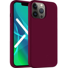 Telefontok a iPhone 14 Pro, Silicone Lite, piros