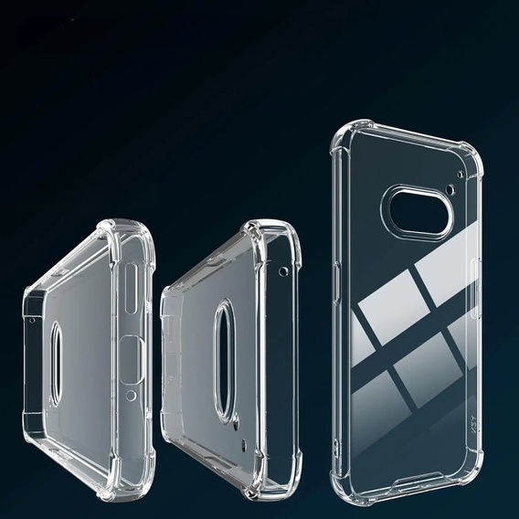 Telefontok a Nothing Phone 2a, Dropproof, átlátszó