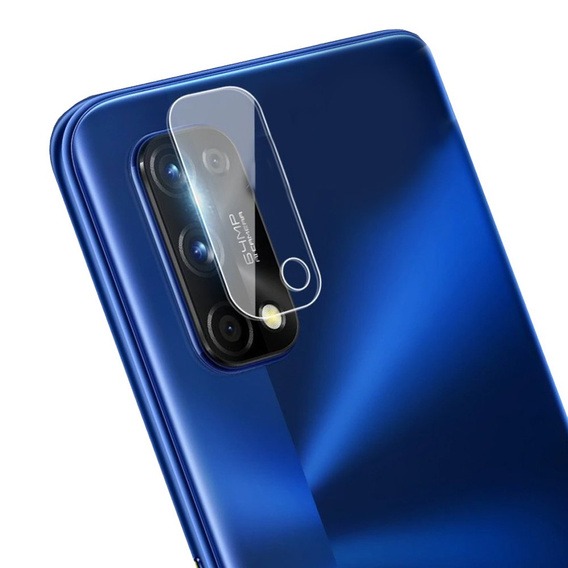 Edzett kameraüveg Realme 7 5G, kék