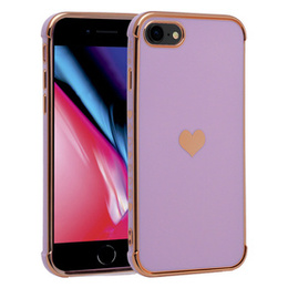 Telefontok a iPhone 7/8/SE 2020/SE 2022, Electro heart, lila