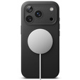 Ringke tok iPhone 17 Pro Max készülékhez, szilikon mágneses MagSafe, fekete