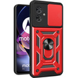 Telefontok a Motorola Moto G54 5G, CamShield Slide, piros