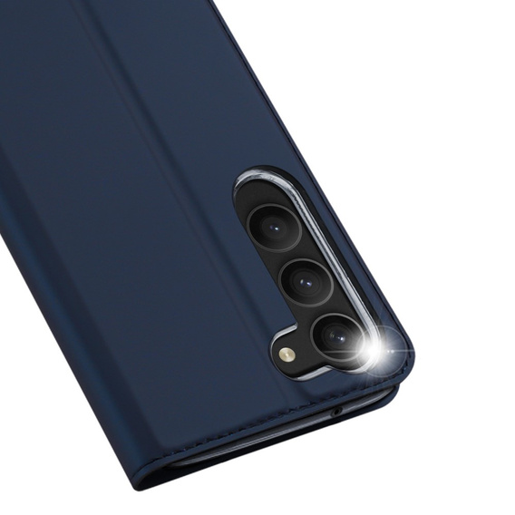 Dux Ducis Telefontok a Samsung Galaxy S23, Skinpro, sötétkék