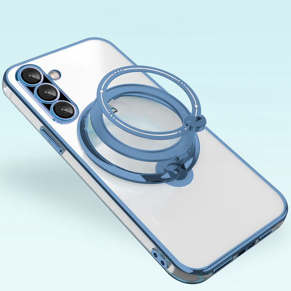 Mágneses tok Samsung Galaxy A36 5G készülékhez, MagSafe, kék