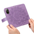 Pattintható tok a Realme C67, Mandala, lila