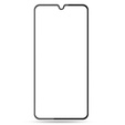Mocolo Full Glue edzett üveg a következőkhöz Samsung Galaxy A25 5G, fekete keret