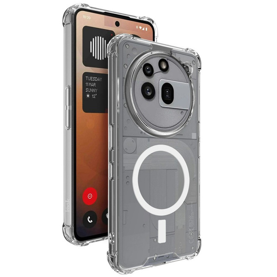 IMAK Telefontok a Nothing Phone 3a Pro, Dropproof, átlátszó