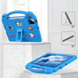 Gyermek tok Xiaomi Pad 7 / 7 Pro, Cute Patterns, állvánnyal, kék