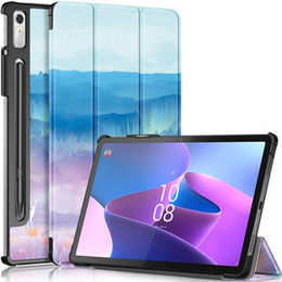 Telefontok a Lenovo Tab P11 Pro Gen 2 2022, Smartcase Pen Slot, deer in mountains