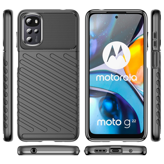 Telefontok a Motorola Moto G22, Thunder, fekete