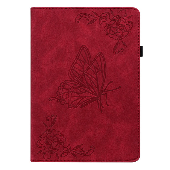 Tok Lenovo Tab M9, Butterfly, piros