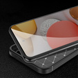 Telefontok a Samsung Galaxy S23 FE, Carbon Gel, fekete