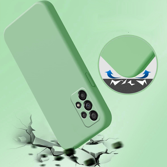 Telefontok a Samsung Galaxy A13 4G, Silicone Lite, menta