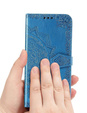Pattintható tok a Oppo Reno 12 Pro, Mandala, kék