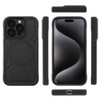 Tok iPhone 15 Pro Max, ERBORD Armor Mag, fekete