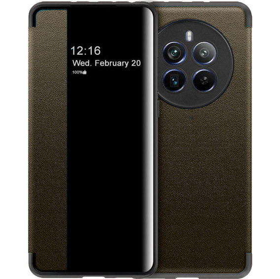 Pántos tok a Realme 12 Pro 5G / 12 Pro+ 5G készülékhez, Side View, barna