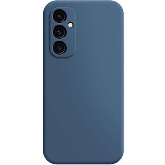 Telefontok a Samsung Galaxy A55 5G, Silicone Lite, sötétkék