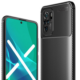 Telefontok a Xiaomi Redmi Note 10/10S, Carbon Gel, fekete