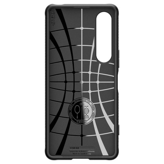 SPIGEN Rugged Armor tok Sony Xperia 1 VI készülékhez – Matt fekete