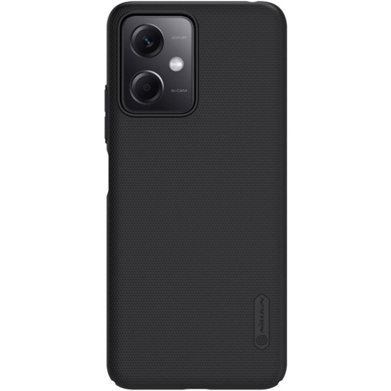 NILLKIN tok Xiaomi Redmi Note 12 5G / POCO X5 5G, Super Frosted Shield Case, fekete