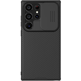Nillkin páncélozott tok Samsung Galaxy S24 Ultra a készülékhez, CamShield Pro, fekete
